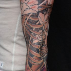 Japanese sleeve tattoo: Luco Tattoo